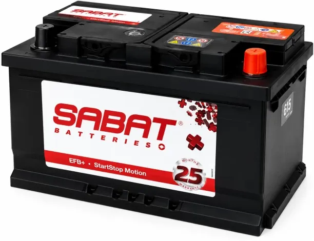 SABAT 659 Class A 12V 80 Ah Battery for Car