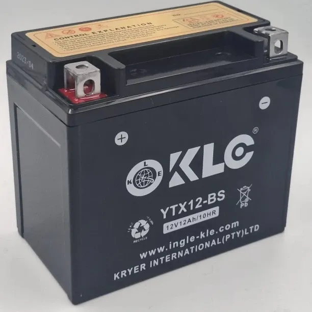 KLE YTX12-BS 12 Ah Battery for Bike