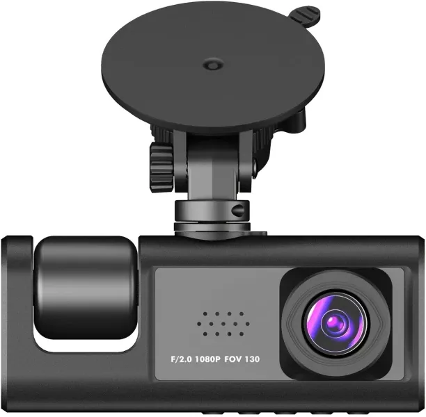 Globality Triple Channel HD 1080P Dashboard Camera Vehicle Camera System