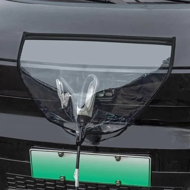 Flycross Tesla Electric vehicle charging port cover