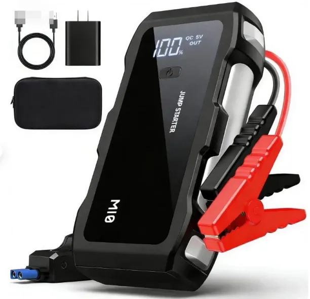 Fariedl Jump Starter 5500A, 12V Car Battery Jump Starter with USB Quick Charge (Up to 10.0L Gas or …
