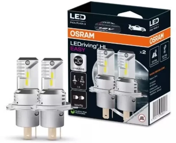 OSRAM 64193DWESY LEDriving HL Easy H4/H19 64193DWESY +200% 600k 1 year gaurantee Set of 2 Various L…