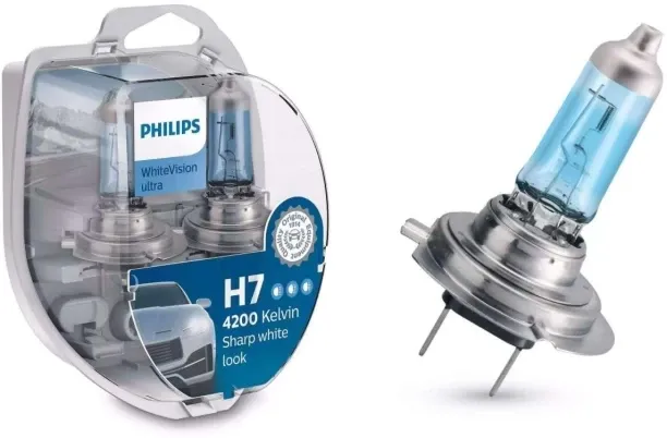 Philips H7 WhiteVision ULTRA 12972WVUSM Car, Motorbike, Truck Halogen for TOYOTA, FORD, ISUZU, SUZU…
