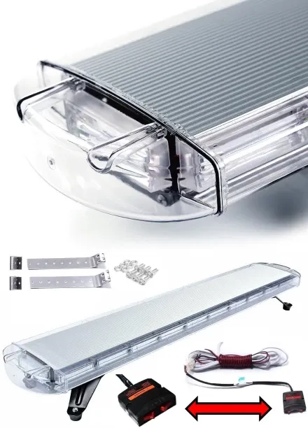 Royal Emperor Premium 1200mm Cool White Vehicle COB LED Roof Top Emergency Hazard Warning Strobe Fl…