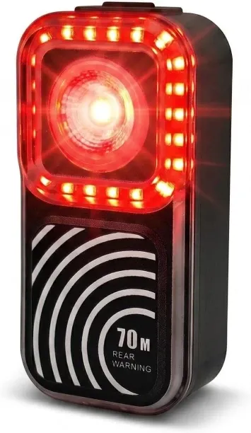 BOWENSTORE Bike Radar Tail Light, 70M Vehicle Monitoring, Active alart in 10M & Brake Sensing, 800m…