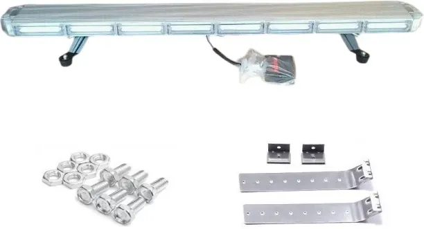 Royal Emperor 1000mm Ultra Slim Cool White Vehicle COB LED Roof Top Emergency Hazard Warning Strobe…