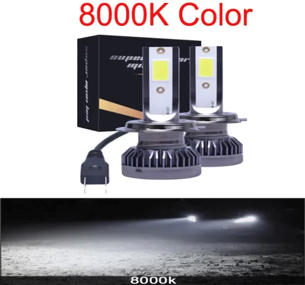 MAX H3,12000 Ice Blue Car, Motorbike Halogen (12 V, 55 W)