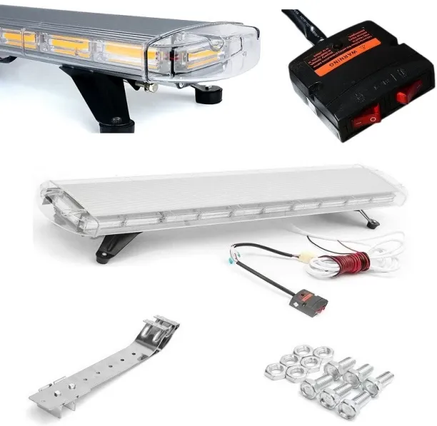 Royal Emperor Premium 1000mm 100cm 1m Amber Orange Yellow Vehicle COB LED Roof Top Emergency Hazard…