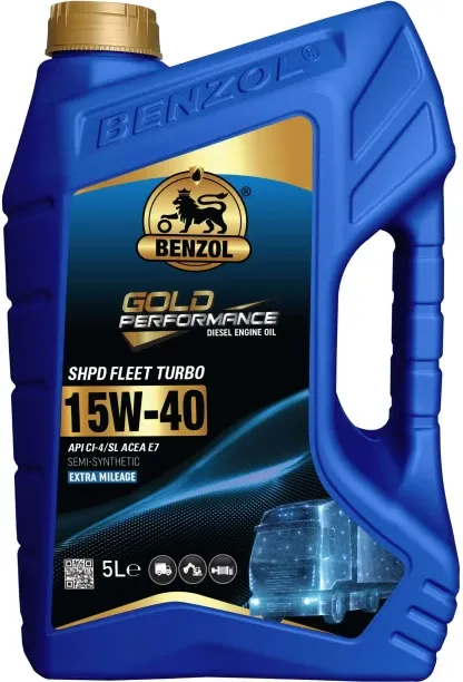BENZOL SHPD Fleet Turbo 15W40 CI-4/SL E7 5Lt