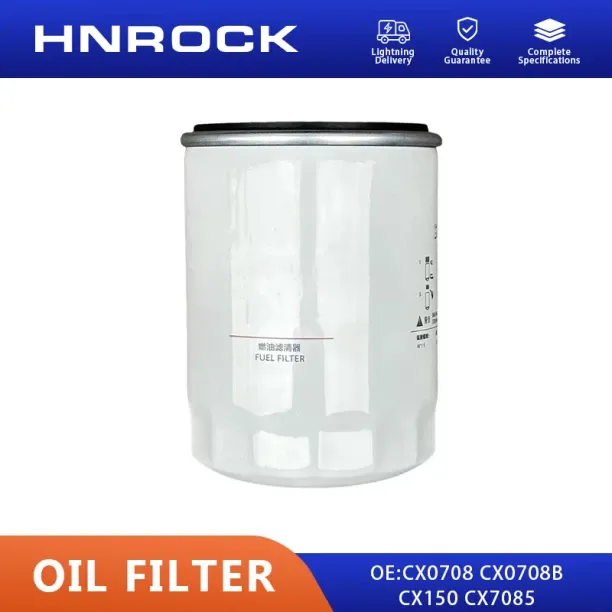 Huanix CX0708 150 7085-NEW Diesel Filter Oil Filter CX150 CX0710 ZJX0708 JX1008L JX1008A JX0811A JX…