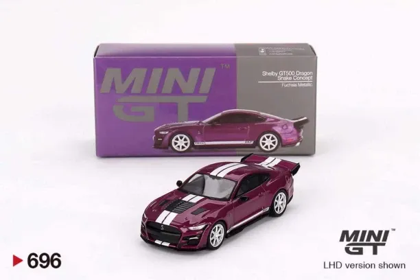 MINI GT GT500 DRAGON SNAKE CONCEPT FUCHSIA METALLIC