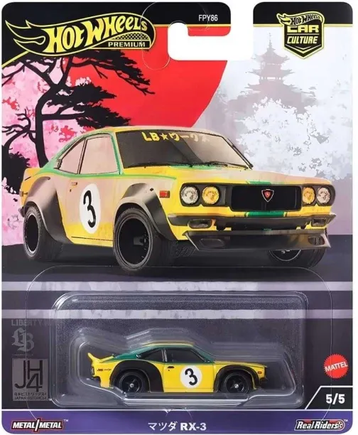 HOT WHEELS JAPAN HISTORICS 4 MAZDA RX-3