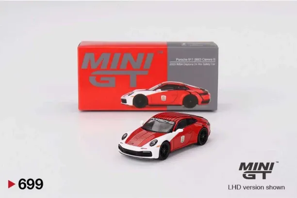 MINI GT 911 (992) S SAFETY CAR 2023 IMSA DAYTONA 24 HRS