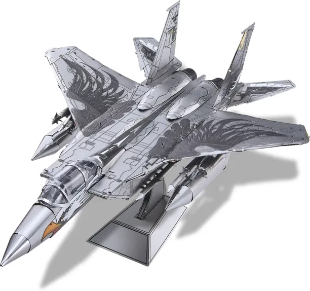 Huanix Piececool 3D Metal Puzzles F-15 Fighter,