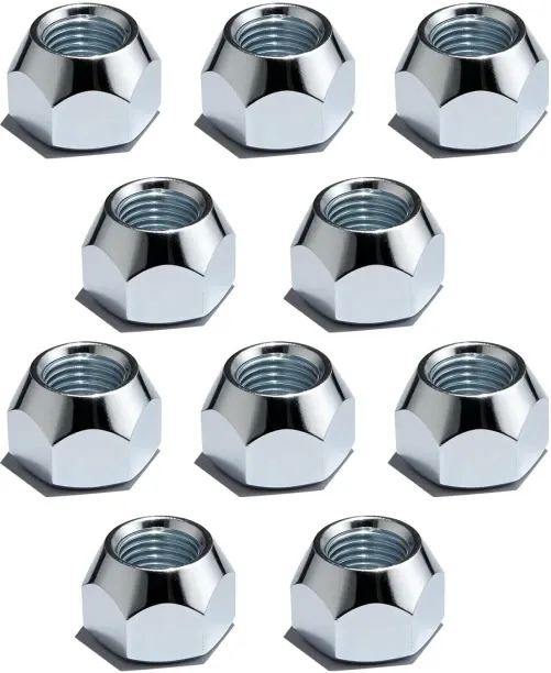 Tuochi Nut & Bolt Set 10pcs 1/2''-20 Trailer Lug Nuts for Dexter EZ Lube Trailers, Camper RV 1/2\" …