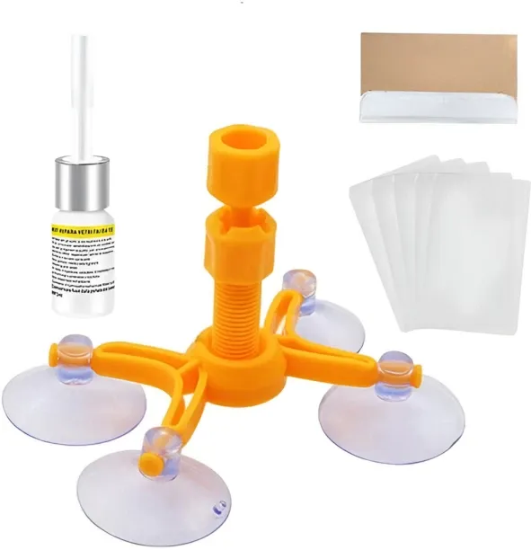 Generic Car Windshield Repair Kit – Quick & Easy Solution for Cracks and Chips Rubber for  Universa…