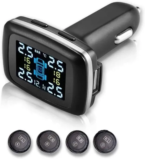 Flycross slrongpowlr Real-time TPMS Trailer Tire Pressure Monitoring System, Wireless TPMS Sensors …