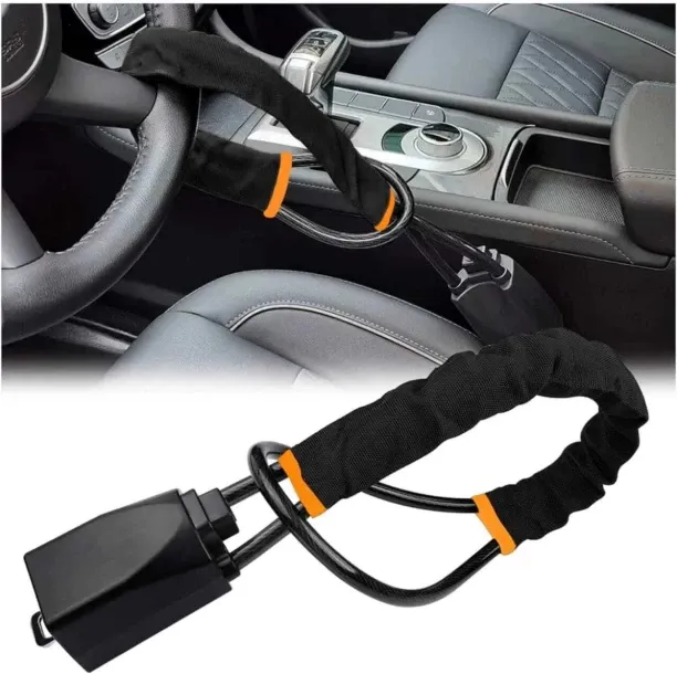 PressPlay Tech Car Steering Wheel Lock Anti Theft Steering Gear