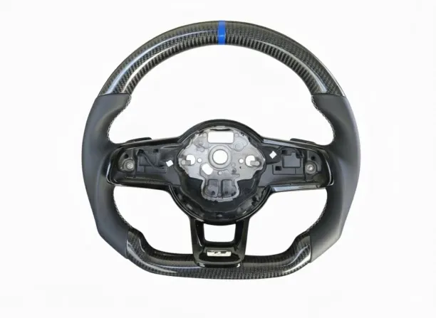 AirNav VW Genuine Carbon Fiber Steering Wheel with Steering Column Cover