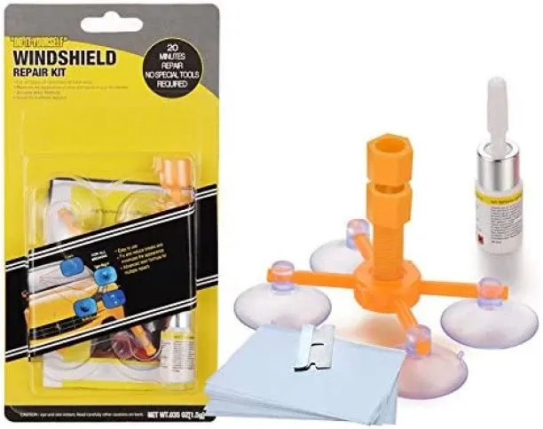 Happyfun Windshield Repair Kit - Professional Grade DIY Glass Chip Fix Kit for Car & Home Windshiel…