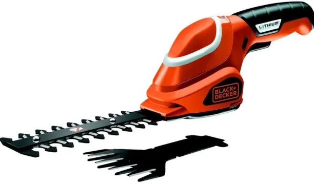 Black & Decker 7V Cordless Shear Shrubber Combo Kit | GSL700-QW Garden Tool Kit