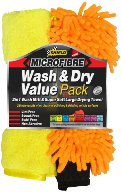 Shield 000000000000223386_EA Microfiber Vehicle Washing  Cloth