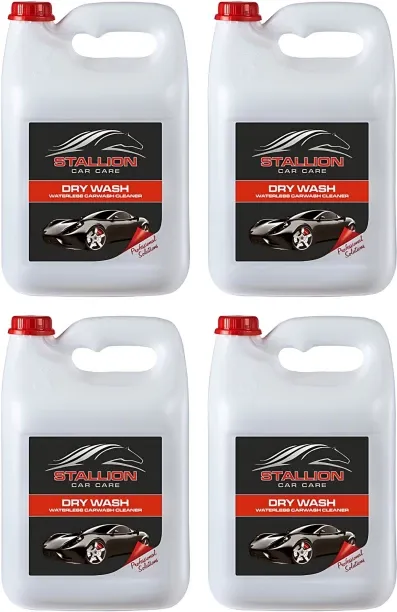 Stallion Dry Wash Waterless Vehicle Washing Liquid
