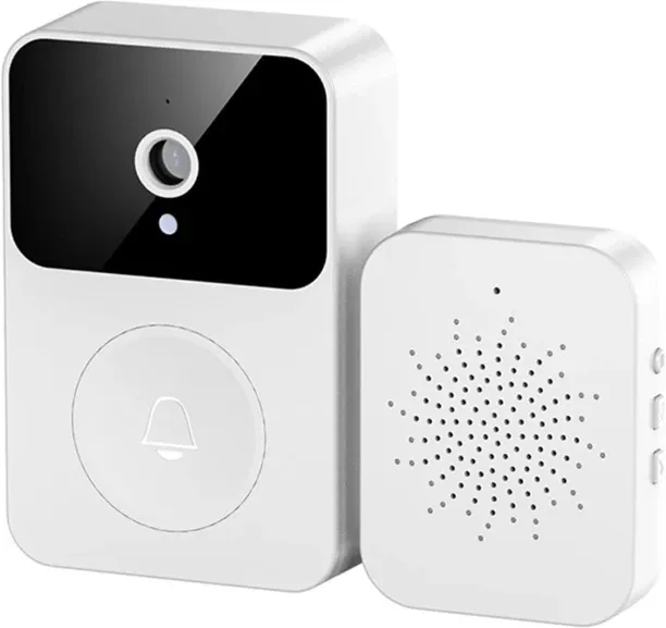SHIJIN Wireless Doorbell with Camera ,Smart Camera Doorbell with Indoor Receiver,2-Way Audio,Real-T…