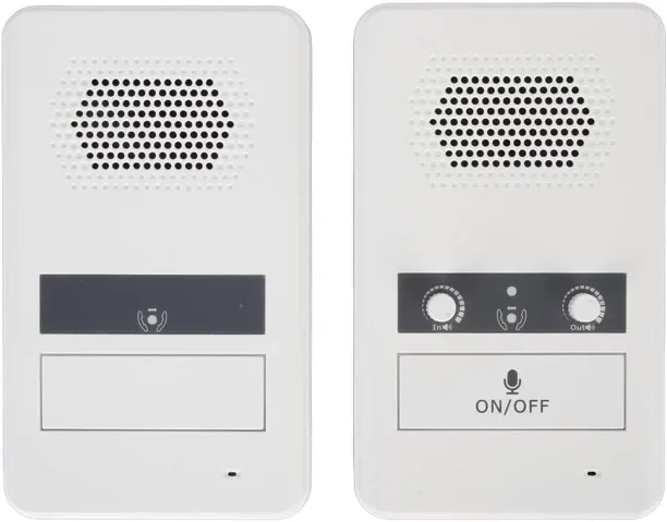 SIZE Window Speaker Intercom System,Dual Way Anti Interference Sensitive Intercommunication Microph…
