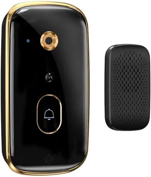 SHIJIN Smart Video Doorbell Camera, Wireless Video Doorbell, 1 Million Resolution, Video Call, Voic…