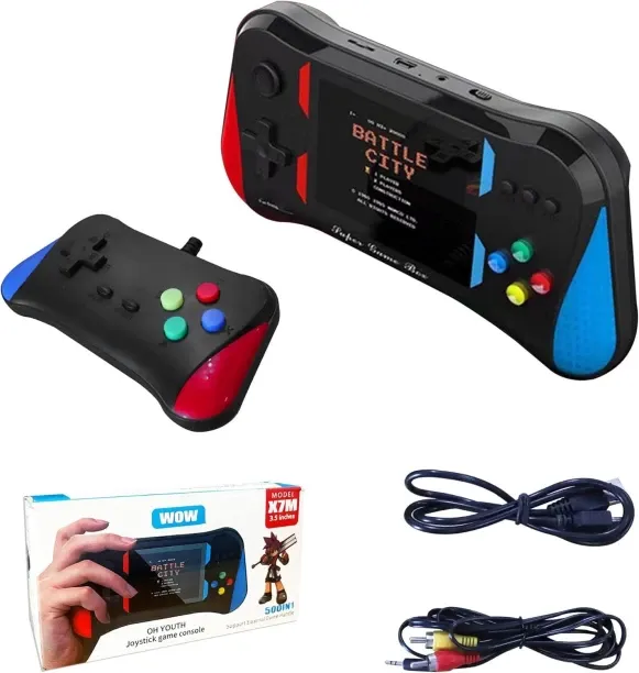 Handheld Game for Kids, Preloaded 500 Retro Video Games, Portable TV Video Gaming Player, Portable …