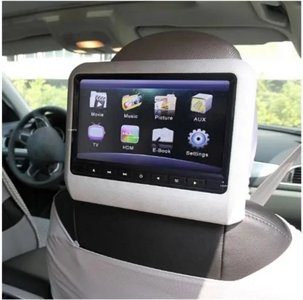 Beluga 9inch Headrest Mount DVD with High Quality 22.86 inch DVD Player