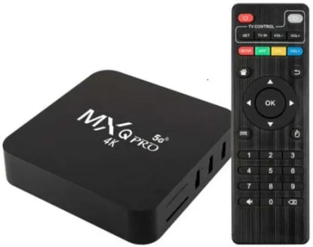 MXQ PRO High Quality Android 4k 5G WIFI set Top TV Box 44 inch Blu-ray Player