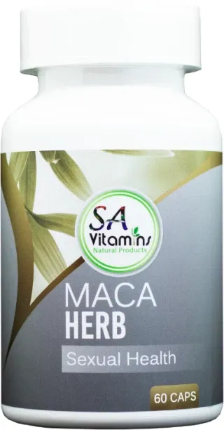 SA Vitamins Maca 750mg 60 Capsules