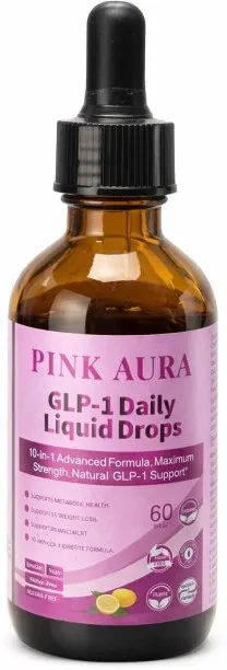 PINK AURA Advanced 10-in-1 GLP-1 Booster Daily Liquid Drops