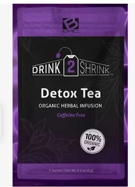 B epic Drink 2 Shrink Detox Tea