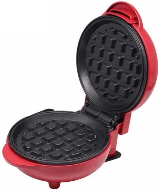 lilhe 350W Non-Stick Mini Waffle Maker Waffle Maker