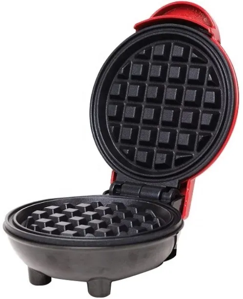 p4d Quick Heating Non-Stick Mini Waffle Maker Waffle Maker