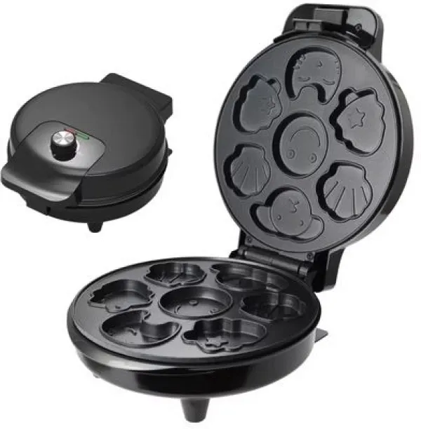 Zzztrade 7-Shaped Animal Electric Waffle Maker Nonstick Breakfast & Cake Maker Waffle Maker