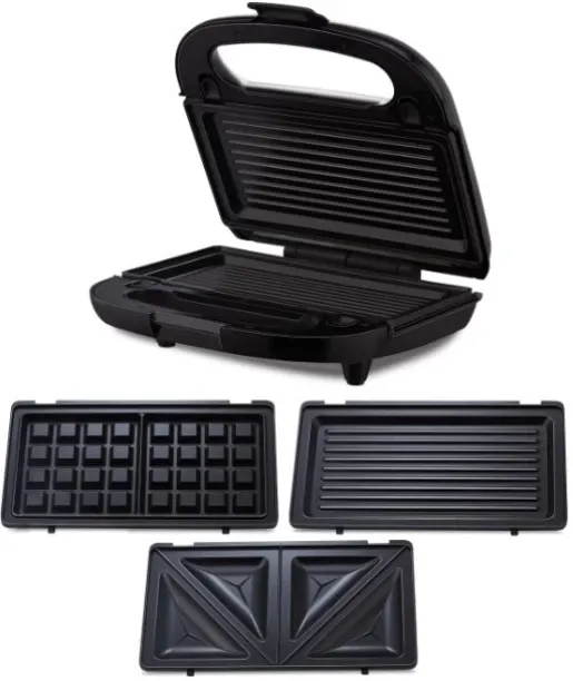 PSM 1 Three 3 In 1 Sandwich Maker Waffle Maker