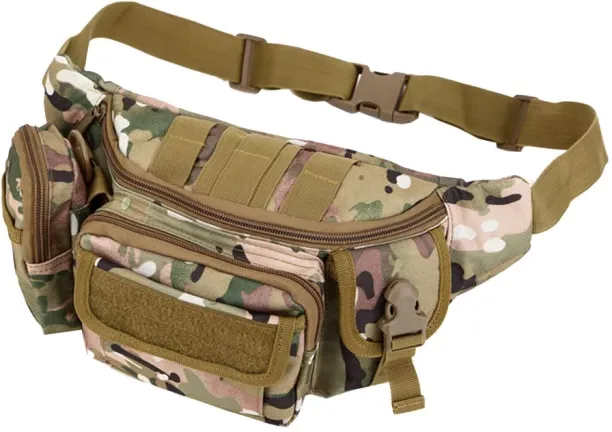 ALANES Tactical Waist Pack Fanny Pack for Travel Bags Hiking Trekking