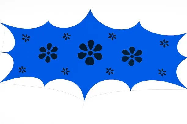 ZA Stretch design Backdrop blue Good