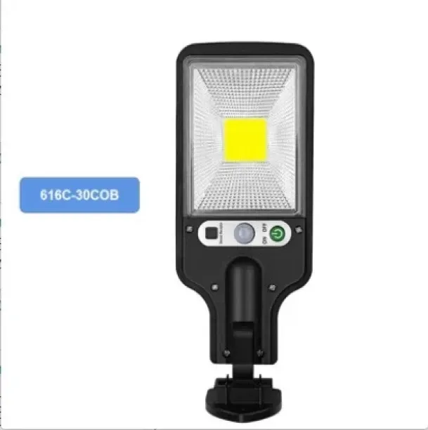 MAX (SET C)PIR Motion Sensor COB Street Lights Solar Led Light Outdoor Wall Lamp With 3 Light Modes…