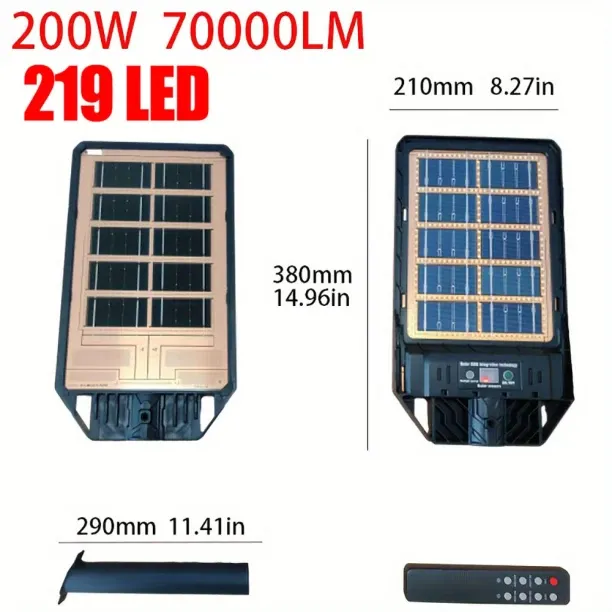 MAX (GJX-LDSMB-219)Solar Garden Lights Outdoor Waterproof with Motion Sensor and Remote Solar Stree…