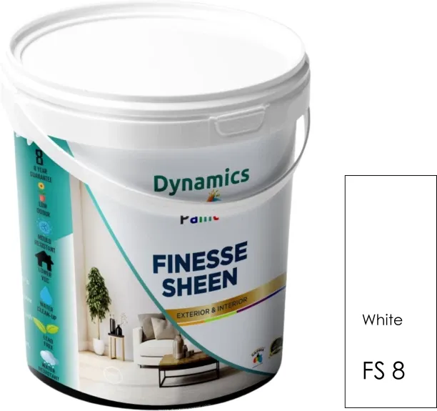 Dynamics Paint Finesse - High Gloss Sheen Emulsion Wall Paint