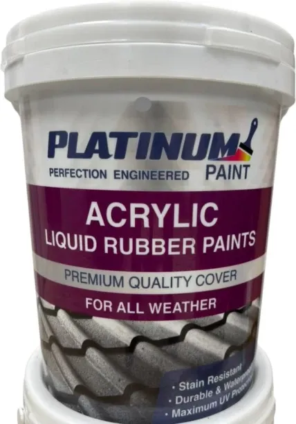 Platinum Rubber Roof Grey RUBBER Grey RUBBER Emulsion Wall Paint