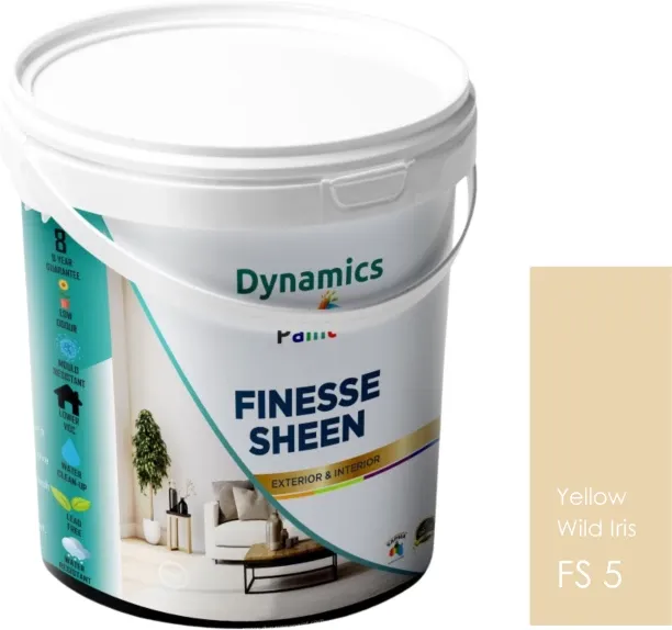 Dynamics Paint Finesse - High Gloss Sheen Emulsion Wall Paint