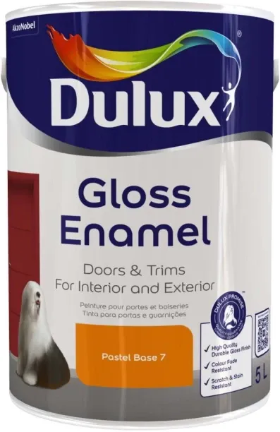 Dulux Gloss Enamel Tint Base Emulsion Wall Paint
