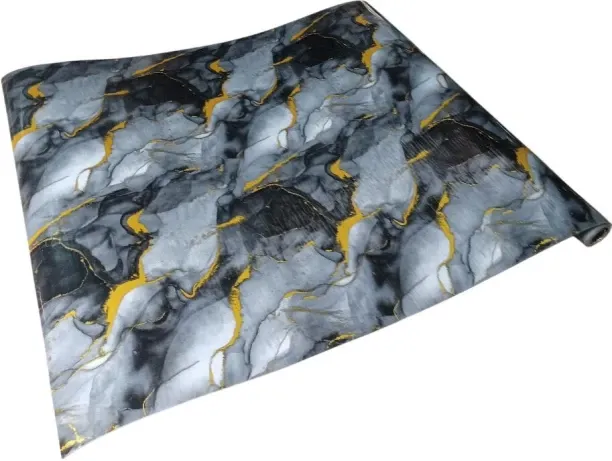 SMTE self-adhesive wallpaper coil tile sticker marble Blue Classics Blue Wallpaper