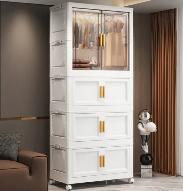 R AND E Suitable For Kids Room, Bedroom, Storage Wardrobe Closet